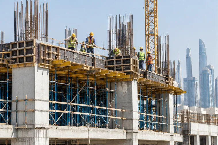 RCC construction work